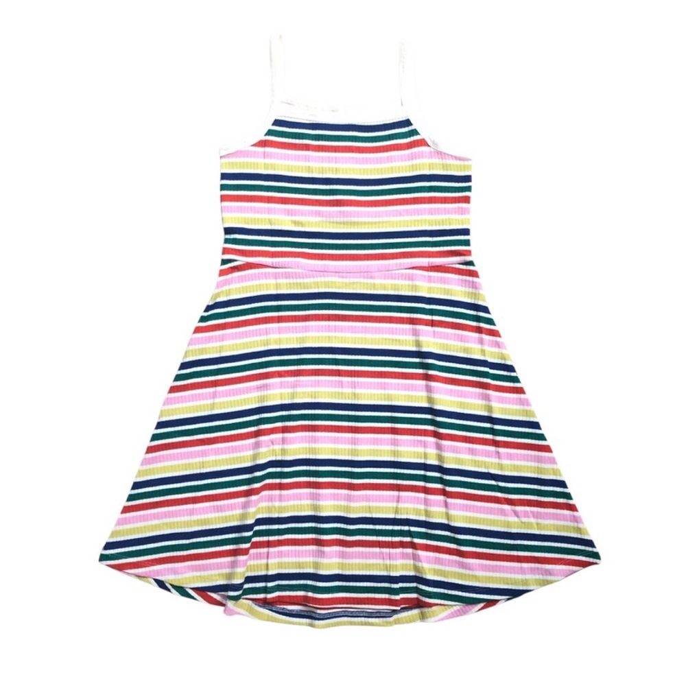 NWT Hanna Andersson Striped Cami Fit & Flare Dress